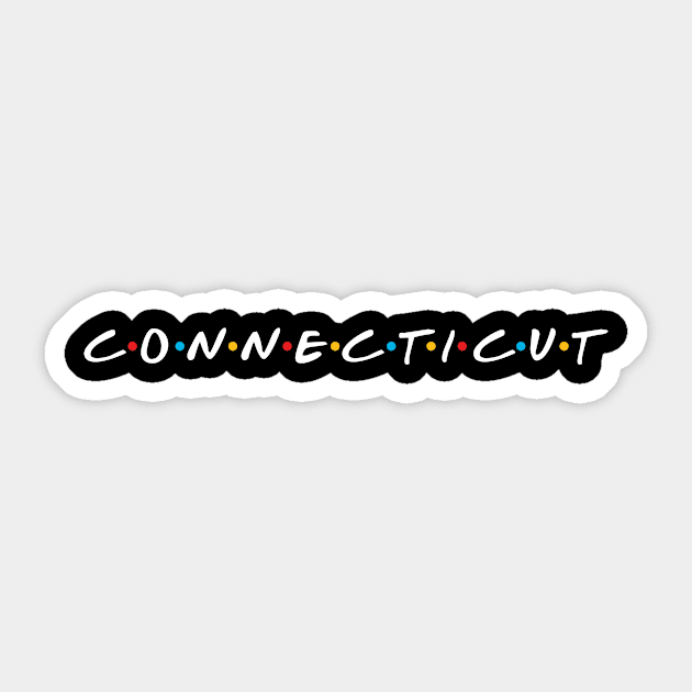 Connecticut Friends Sticker by kani